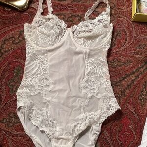 EXILIA BODYSUIT made in Italy IVORY Large C